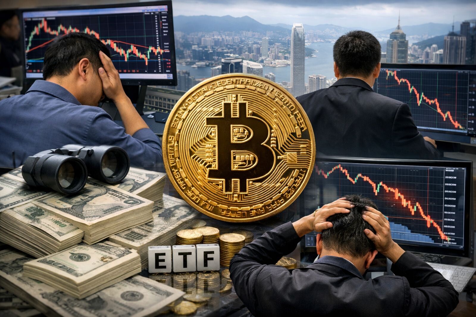 비트코인 1만 5,000달러 급락...홍콩 헤지펀드 레버리지 베팅이 뇌관 - 뉴스 썸네일 이미지