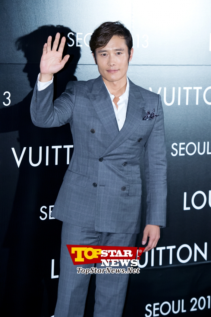 Photo] Lee Byung Heon at a Louis Vuitton store opening ceremony