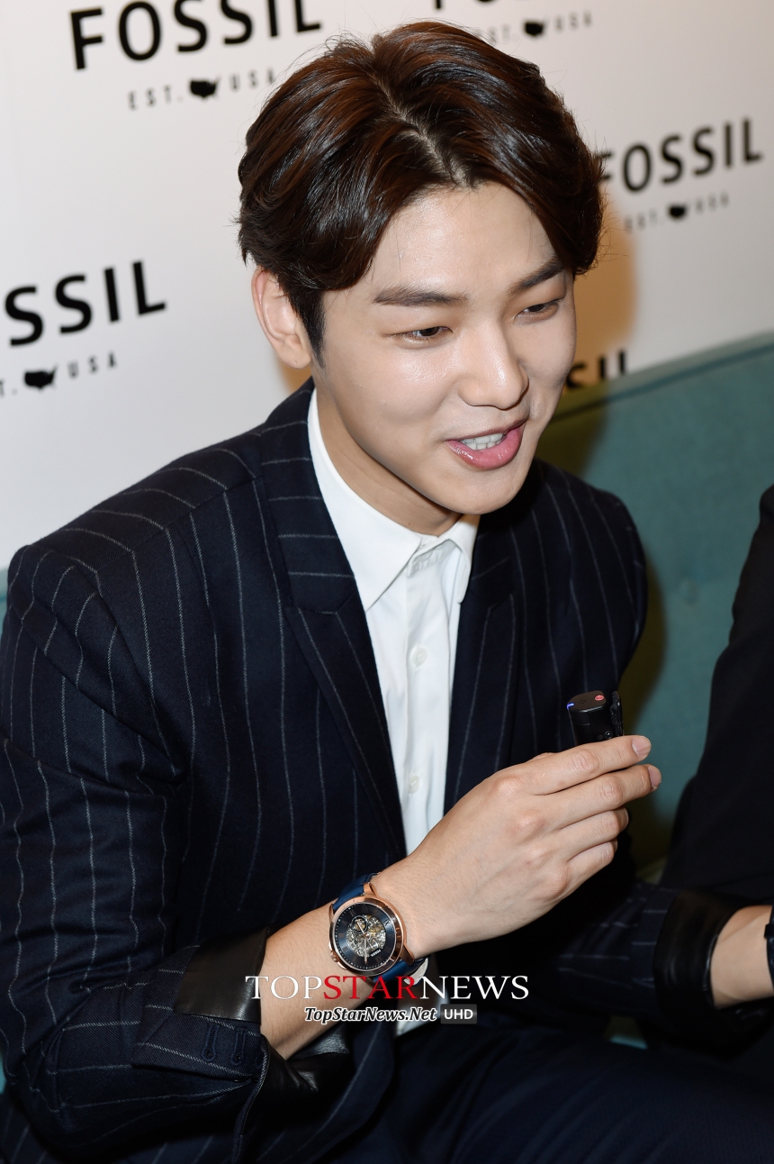 씨엔블루 강민혁 / 사진=파슬(FOSSIL)