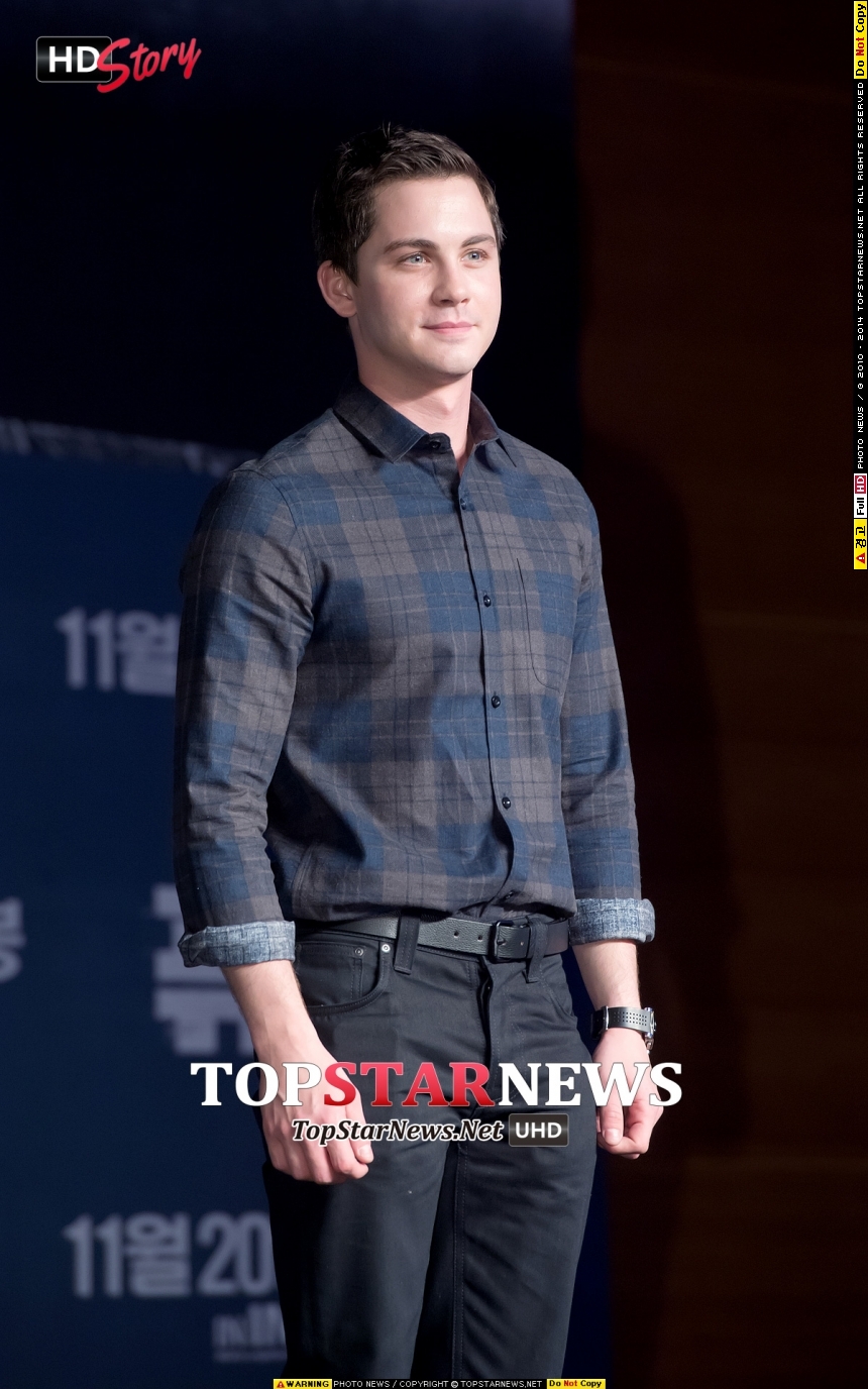 로건 레먼(Logan Lerman) / 서울, 톱스타뉴스 최규석 기자