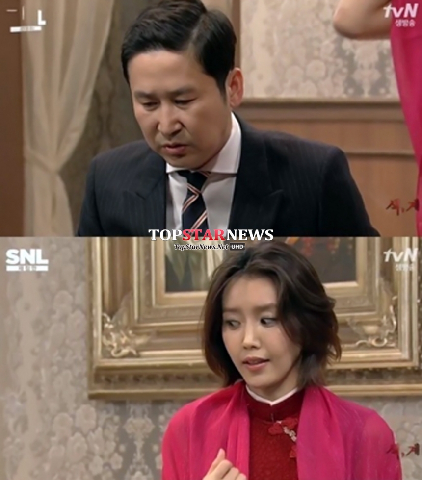 채정안 / tvN ‘SNL코리아’ 방송 화면 캡처