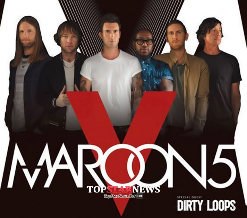 마룬5(Maroon 5) 콘서트 포스터 / 마룬5(Maroon 5) 공식 사이트 
