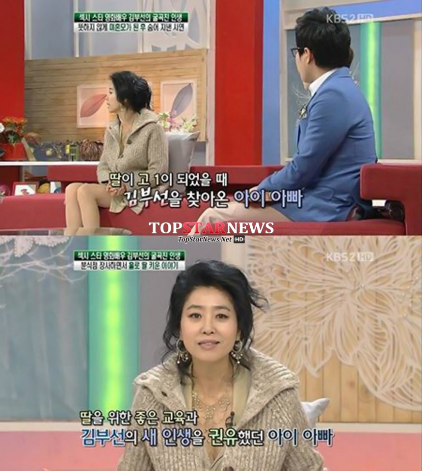 ‘여유만만’ 김부선 / KBS 2TV ‘여유만만’ 화면캡처