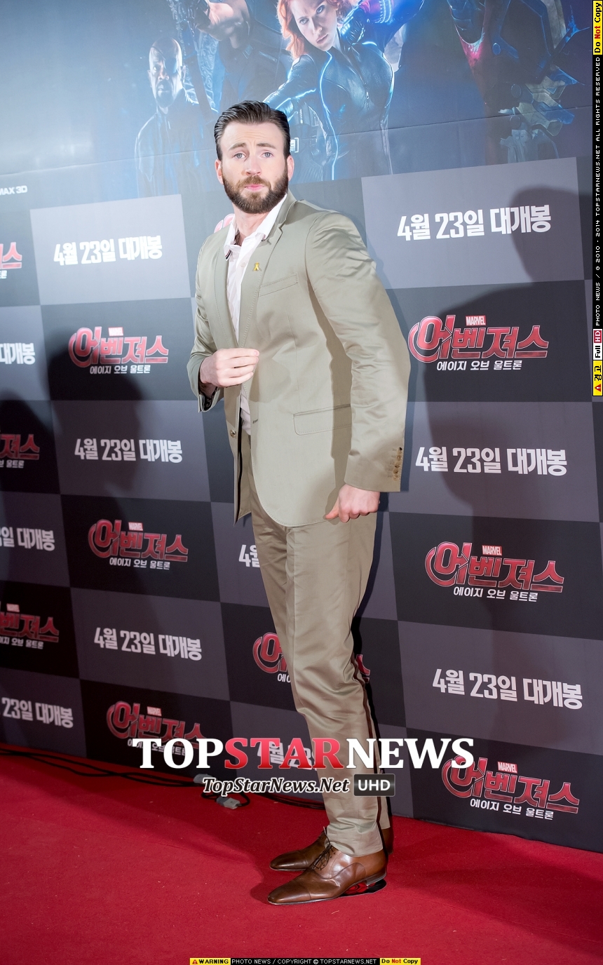 크리스 에반스(Chris Evans) / 서울, 톱스타뉴스 최규석 기자