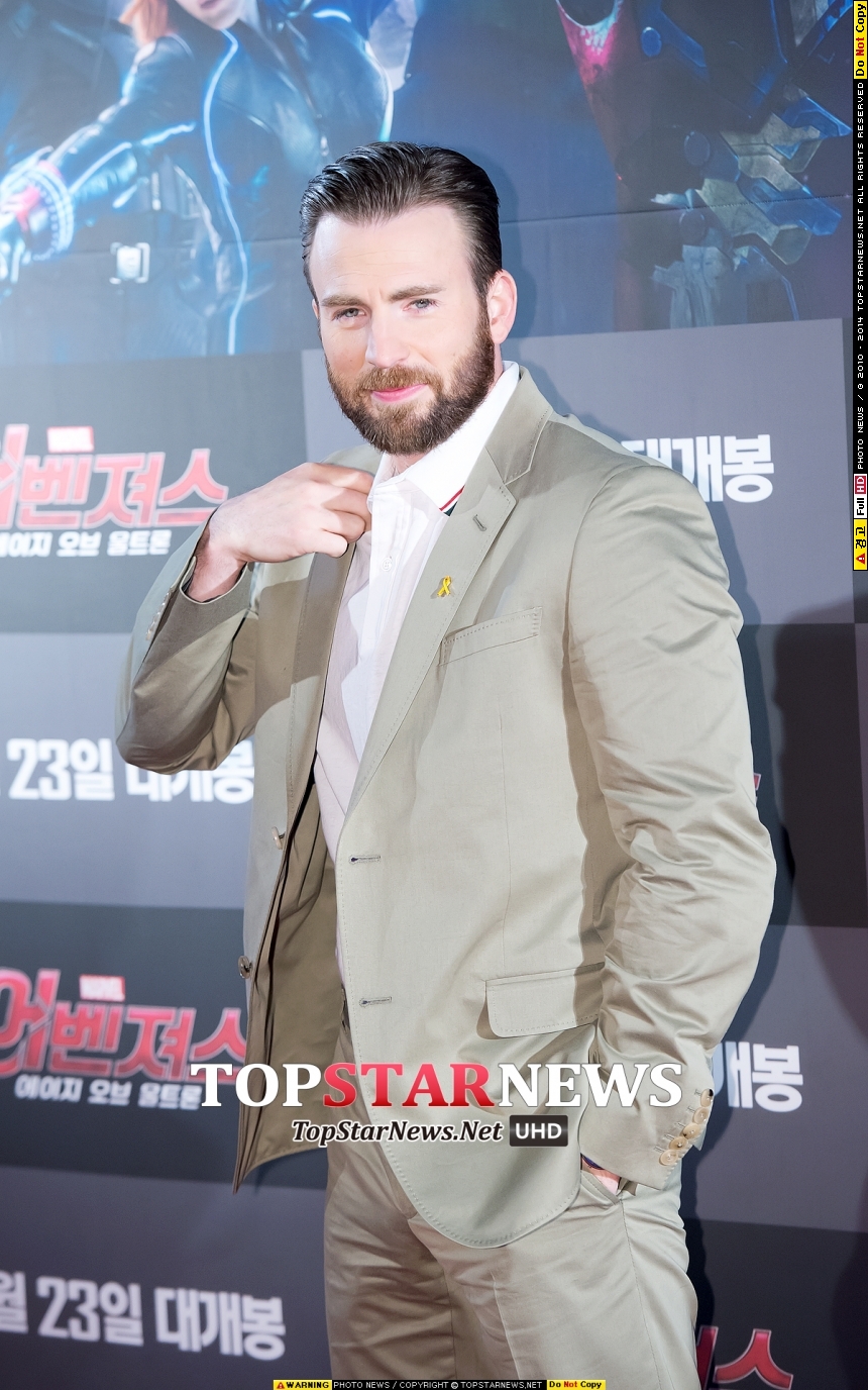 크리스 에반스(Chris Evans) / 서울, 톱스타뉴스 최규석 기자