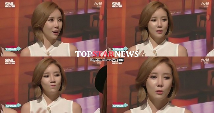 시크릿 정하나 / tvN ‘SNL 코리아’ 방송 화면 캡처