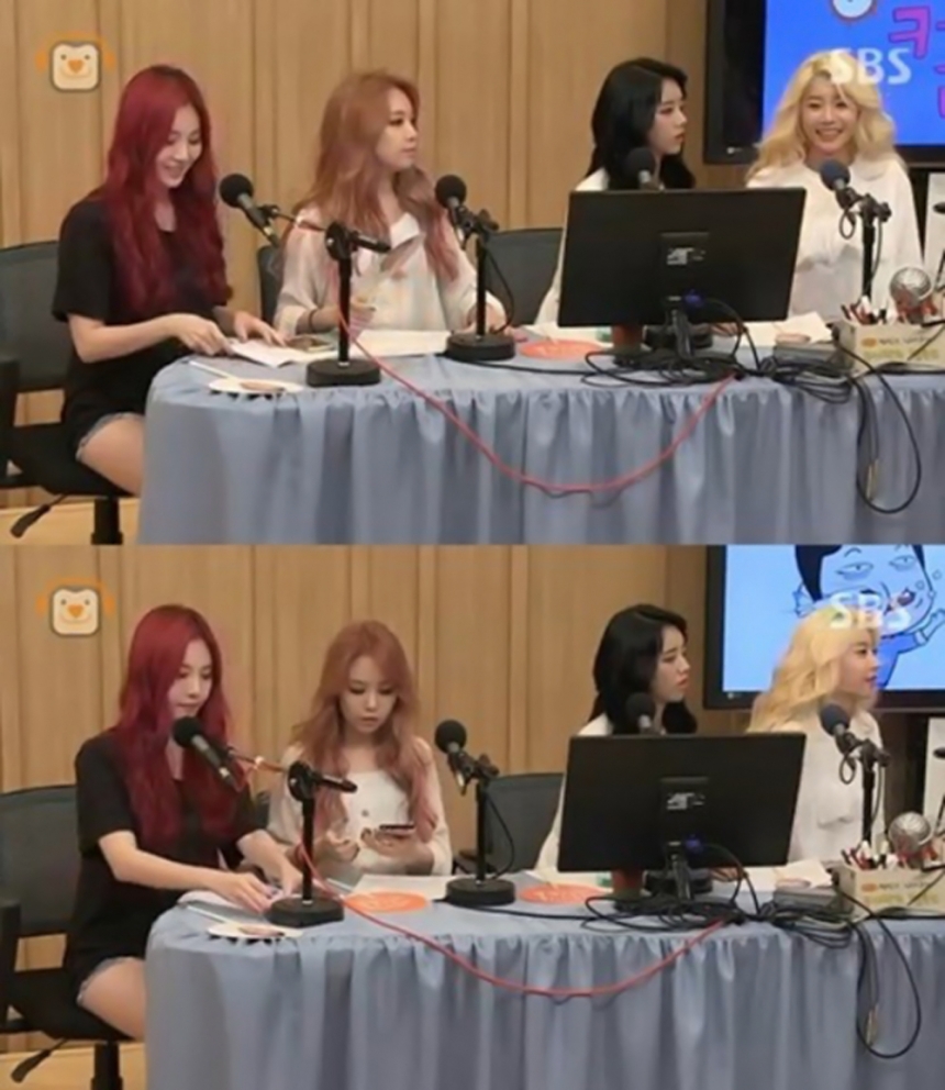 ‘두시탈출 컬투쇼’ 걸스데이 / SBS 파워FM ‘두시탈출 컬투쇼’ 화면캡처