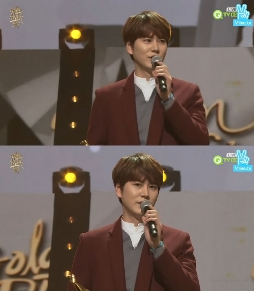 ‘골든디스크’ 규현 / ‘골든디스크’ V앱 영상 캡처