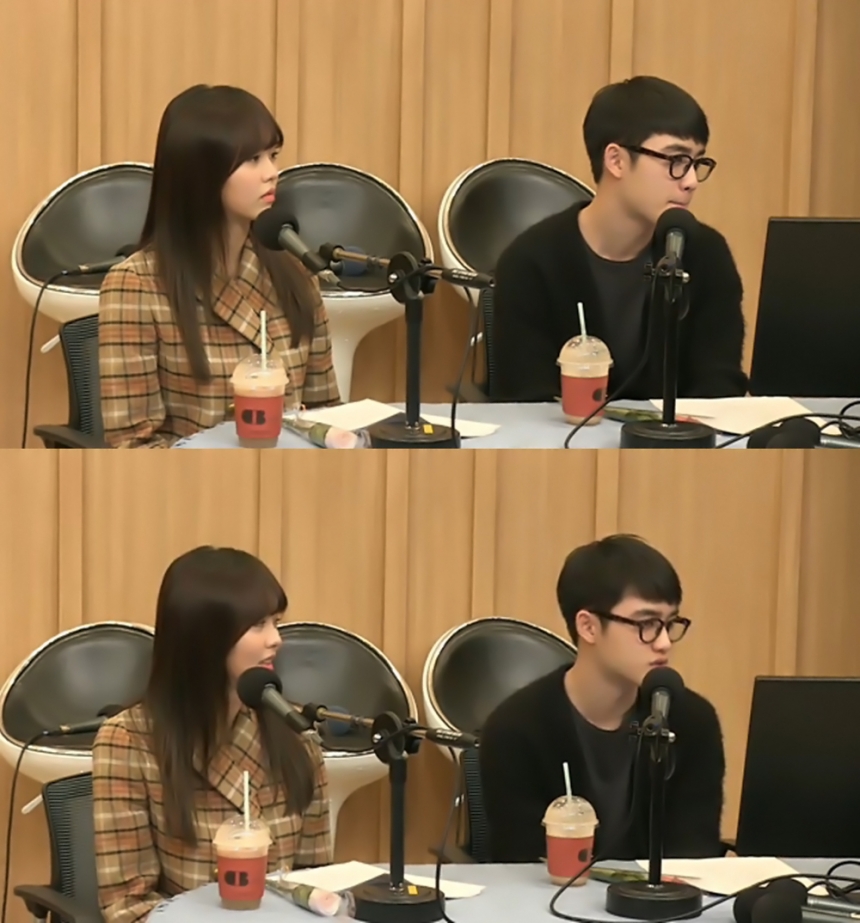 ‘컬투쇼’ 순정 김소현-도경수 / SBS 파워FM ‘컬투쇼’ 보이는 라디오 캡처