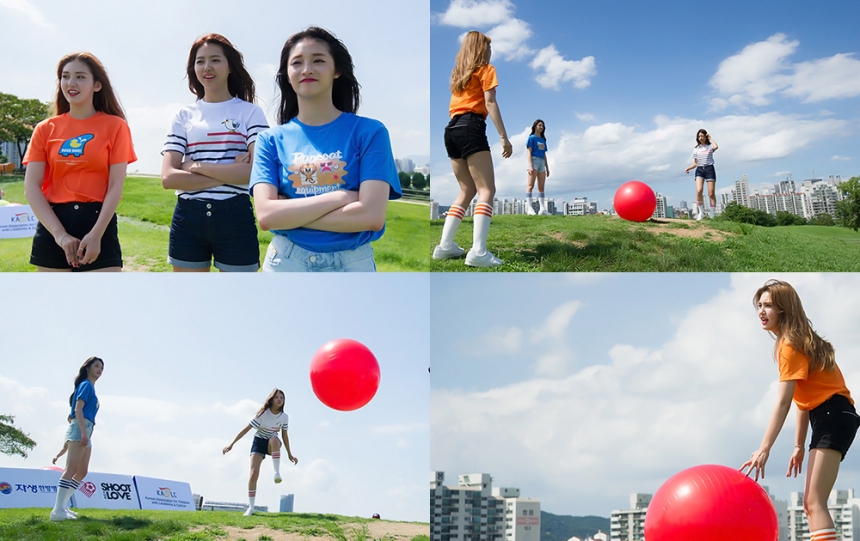 아이오아이(I.O.I) 전소미-임나영-주결경 / 슛포러브 공식SNS