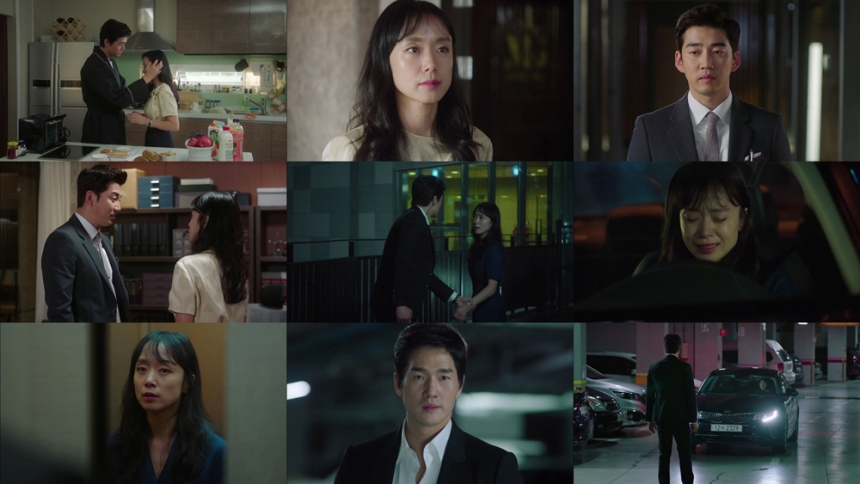 ‘굿와이프’ 유지태-전도연 / tvN ‘굿와이프’ 화면 캡처