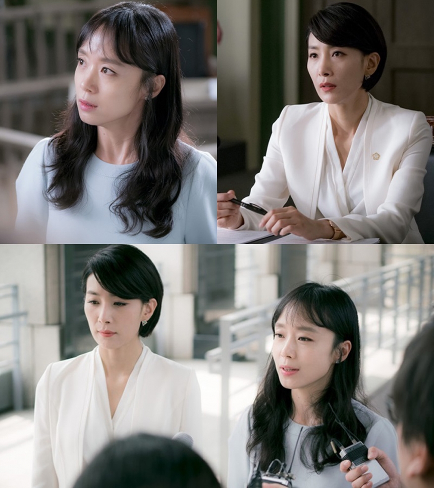 ‘굿와이프’ 김서형-전도연 / tvN ‘굿와이프’