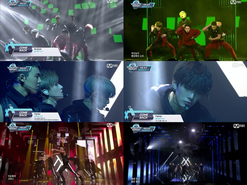 ‘엠카운트다운’ 몬스타엑스(MONSTA X) / Mnet ‘엠카운트다운’ 방송 캡처