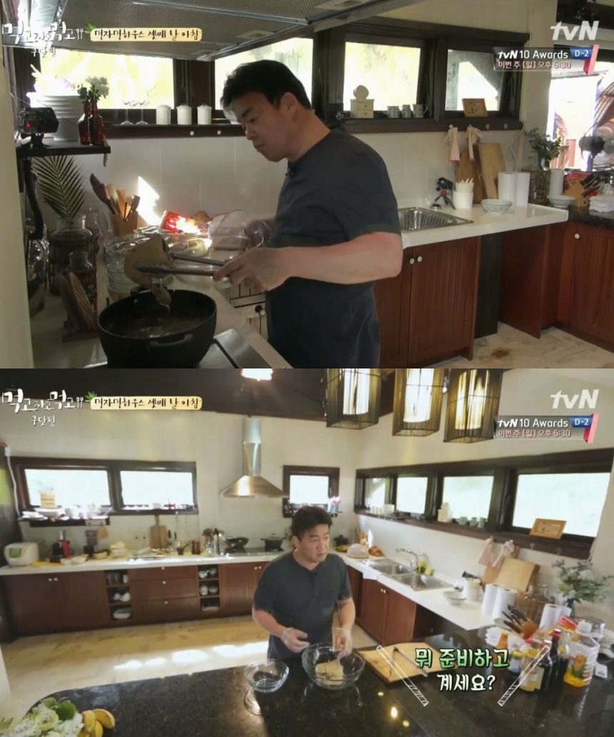 ‘먹고자고먹고’ 백종원 /  tvN ‘먹고자고먹고’ 방송 캡처