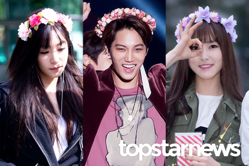 少女时代 Tiffany-EXO Kai-GFRIEND 俞宙 / TOPSTARNEWS