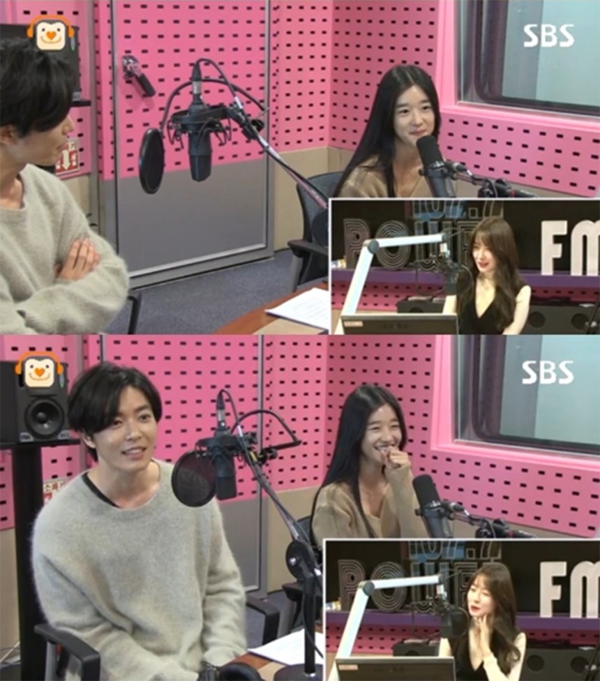 ‘박선영의 씨네타운’ 김재욱-서예지 / SBS 라디오 파워FM ‘박선영의 씨네타운’ 화면캡처