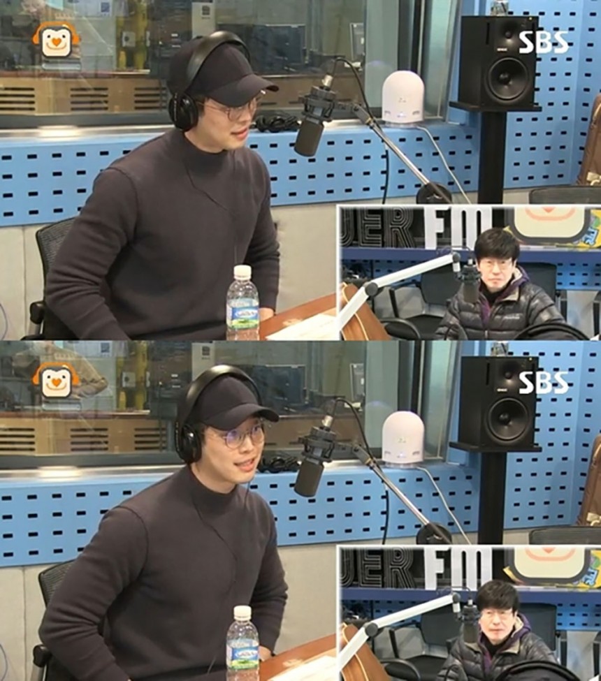 김재원 군복무 시절 일화 공개  / SBS 파워FM 