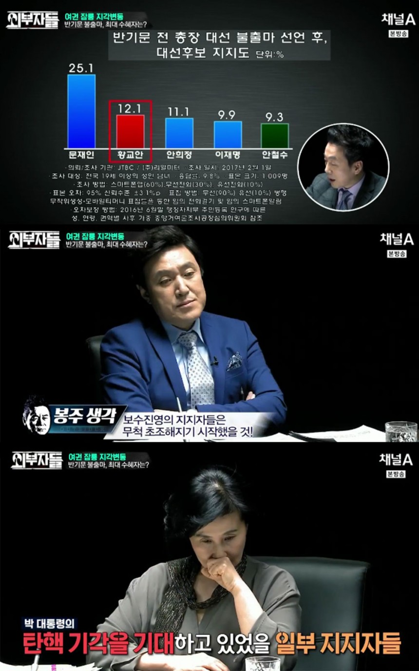 ‘외부자들’ 출연진 / 채널A ‘외부자들’ 방송 캡처