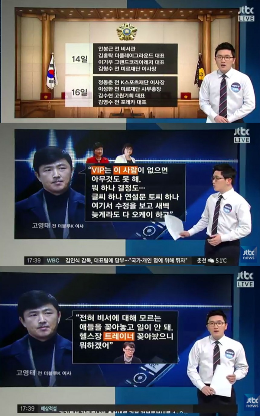 ‘정치부회의’ 최종혁 / JTBC ‘정치부회의’ 방송 캡처