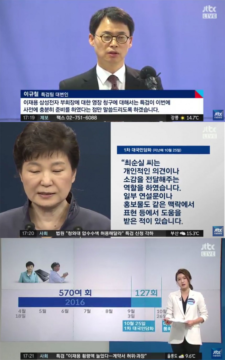 ‘정치부회의’ 출연진 / JTBC  ‘정치부회의’ 방송 캡처