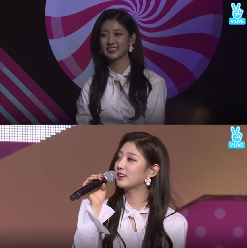 Lovelyz Comeback Showcase ‘R U Ready?’ 러블리즈(Lovelyz) 정예인 / 네이버 브이앱 Lovelyz Comeback Showcase ‘R U Ready?’ 영상 캡처