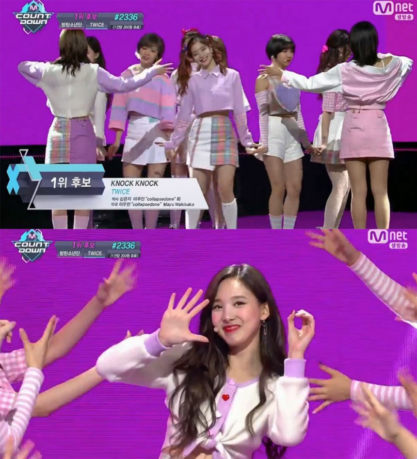 ‘엠카운트다운’ 트와이스(TWICE) / Mnet ‘엠카운트다운’ 방송 캡처