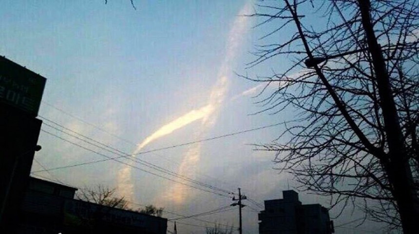 세월호 리본 구름 / 임주환 인스타그램