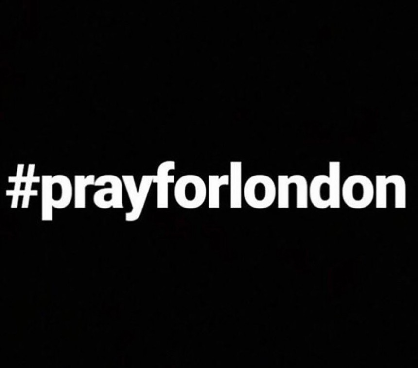 ‘#prayforlondon’이 적힌 사진 / GD 인스타그램