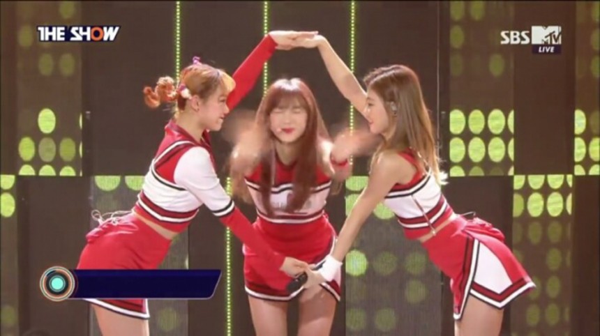 SBS MTV ‘더쇼’ 화면 캡쳐