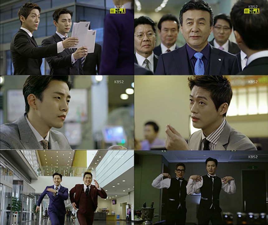 KBS 2TV ‘김과장’ 남궁민-이준호 / KBS 2TV ‘김과장’ 방송 화면 캡쳐