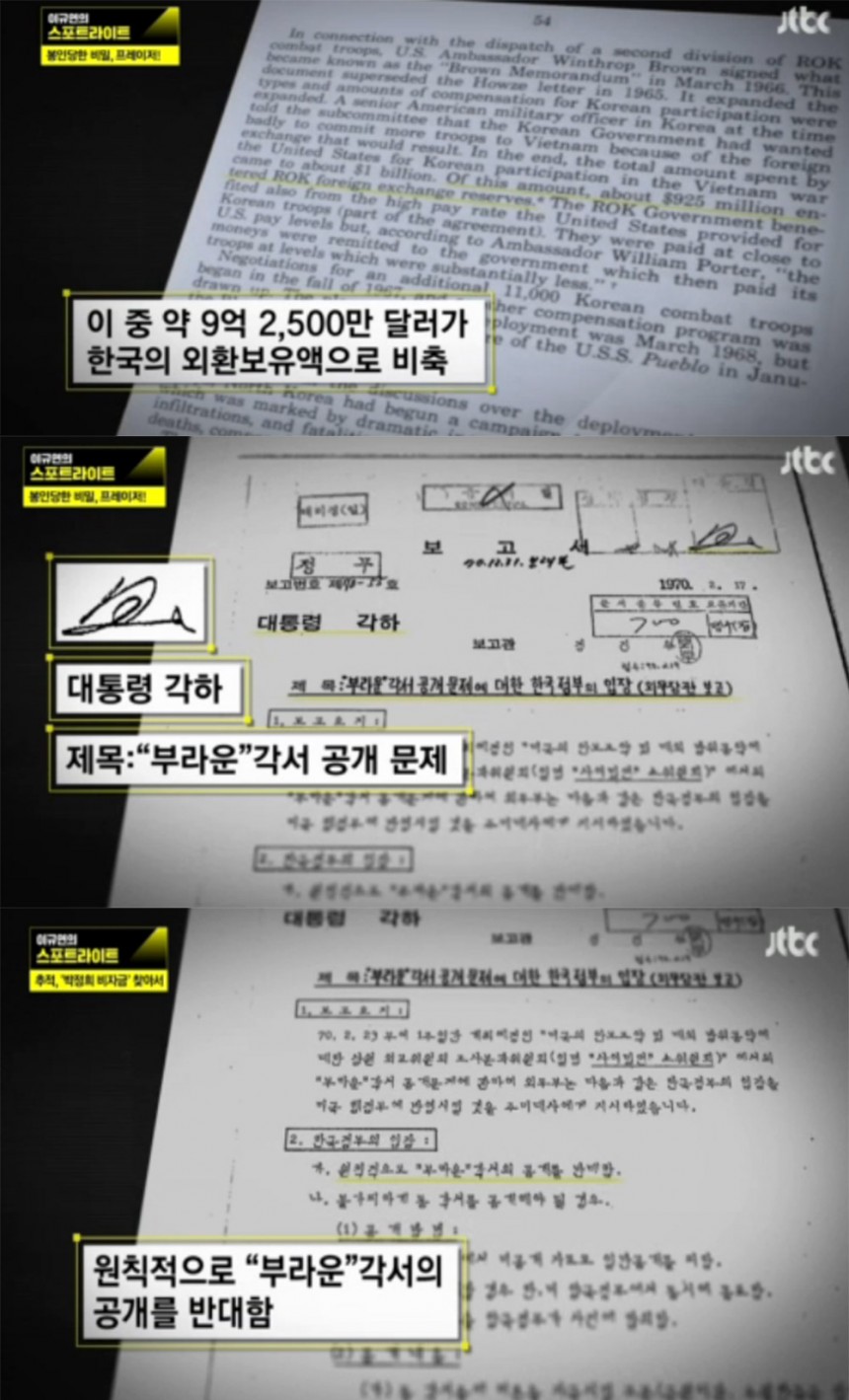 ‘이규연의 스포트라이트’ 방송 화면 / JTBC ‘이규연의 스포트라이트’ 방송 캡처