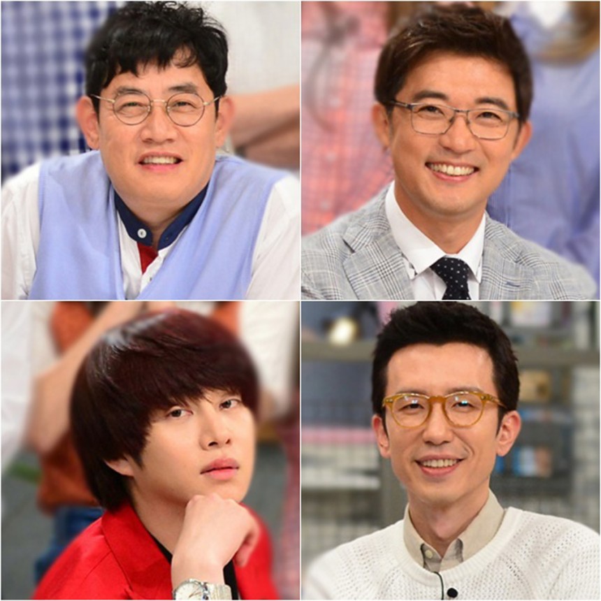 이경규-안재욱-김희철-유희열 / KBS2 ‘냄비받침’