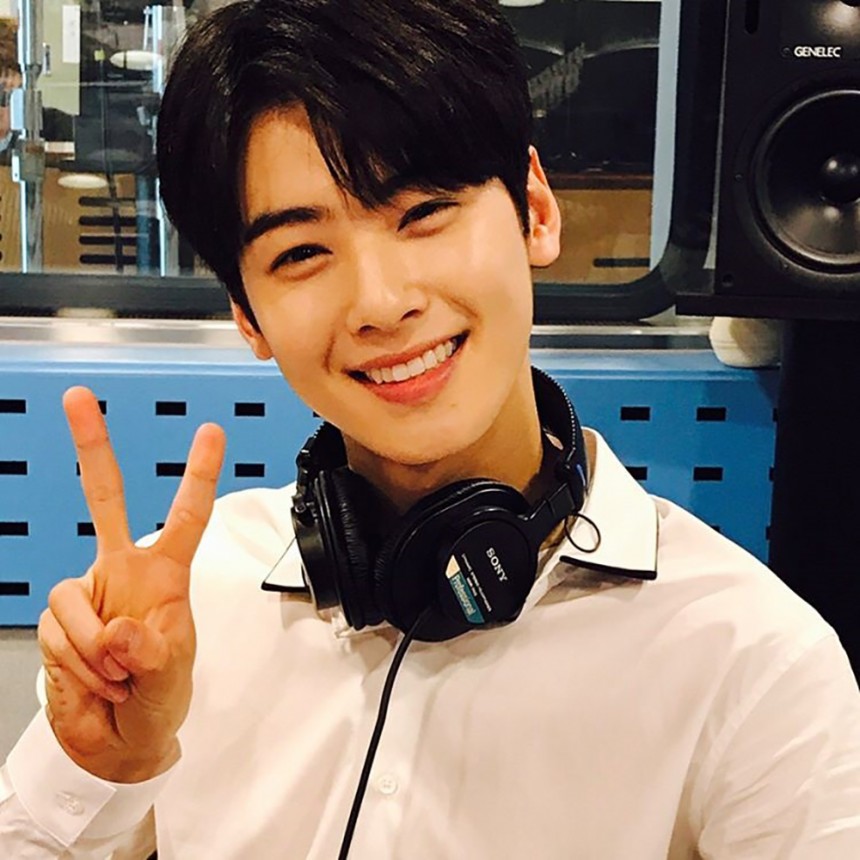 아스트로(ASTRO) 차은우 / SBS 파워FM ‘최화정의 파워타임’ 공식 인스타그램