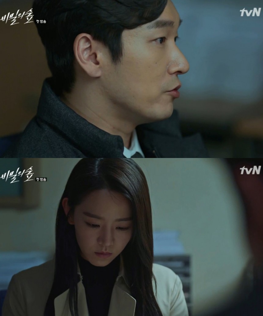 ‘비밀의 숲’ 조승우-신혜선 / tvN ‘비밀의 숲’