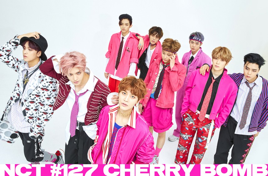 NCT127, ‘Cherry Bomb’/SM ENT