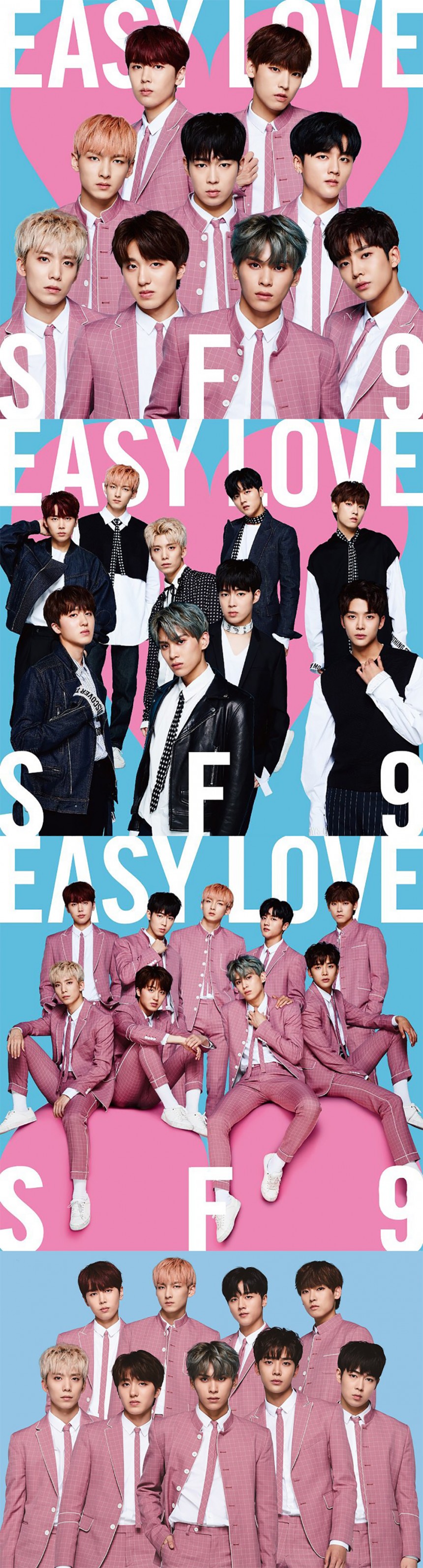 에스에프나인(SF9) 일본 싱글 ‘Easy Love’ 커버 이미지 / 에스에프나인(SF9) 공식 트위터