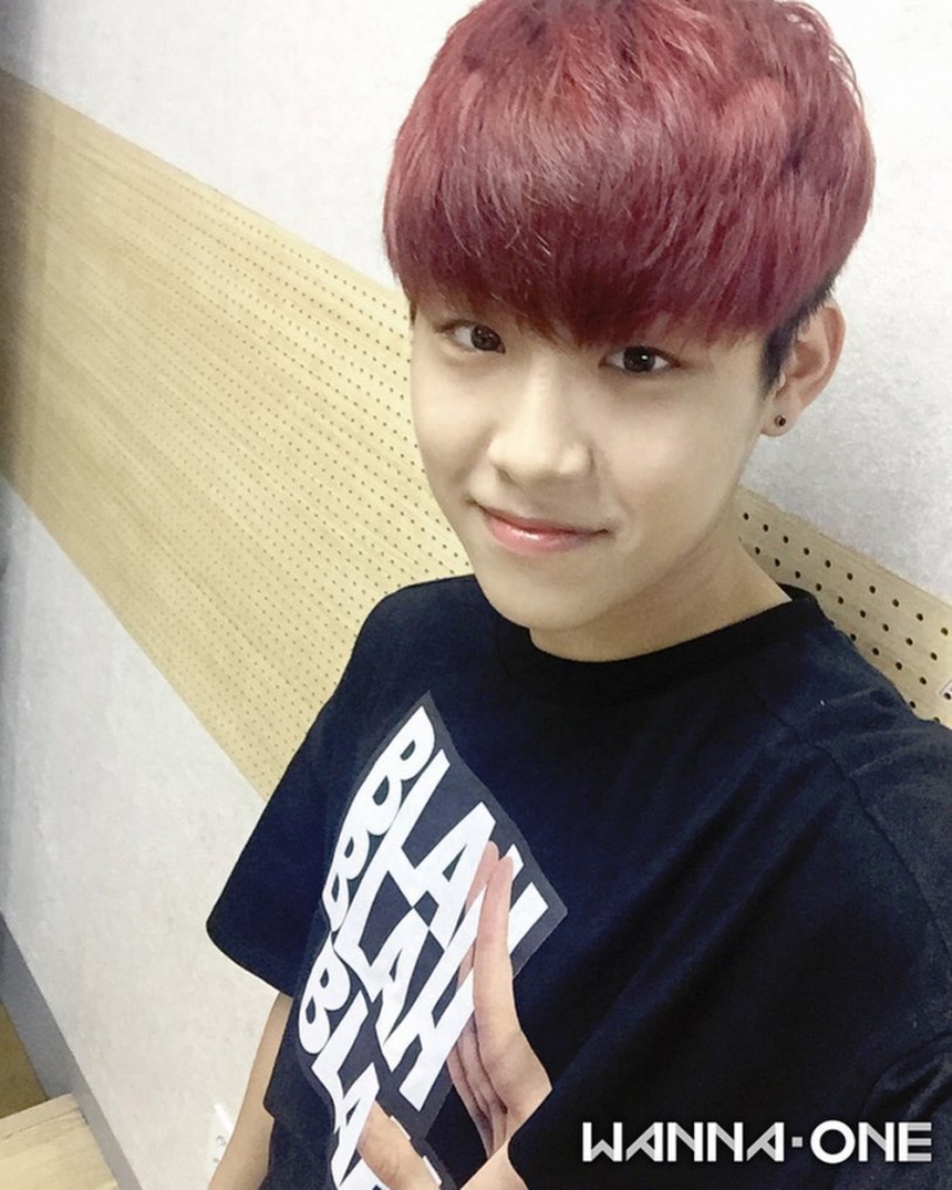 워너원 박우진 / 워너원 인스타그램