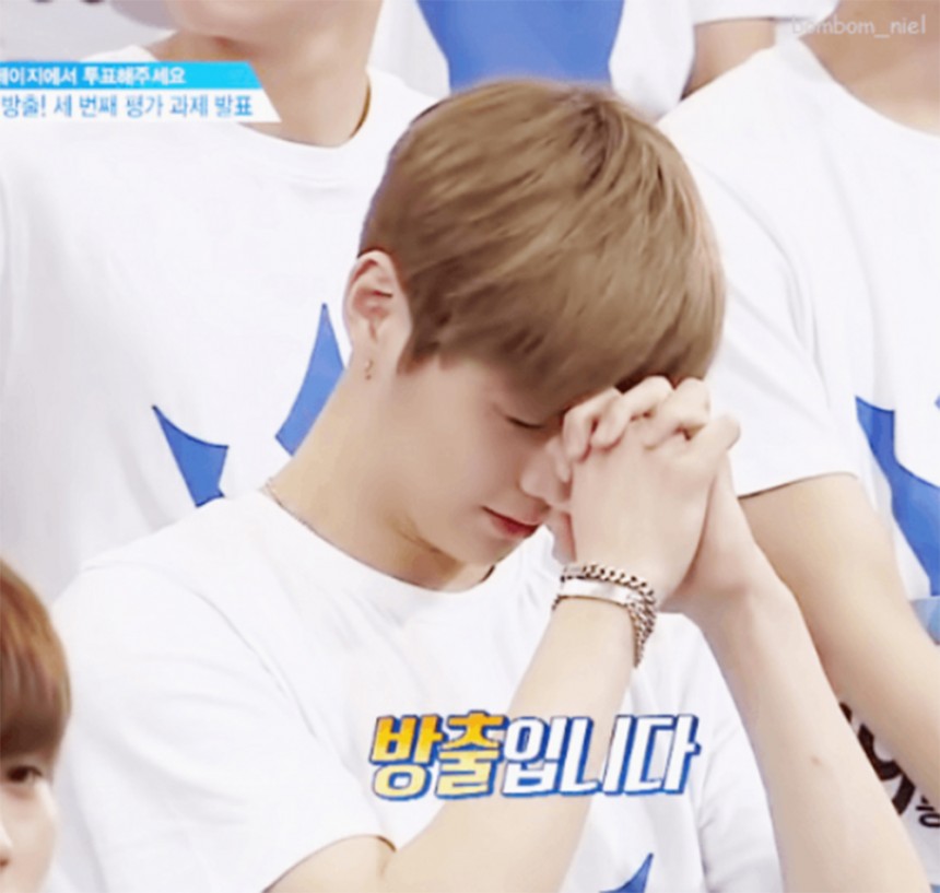 워너원(Wanna One) 강다니엘 / Mnet ‘프로듀스101 시즌2’ 방송 캡처