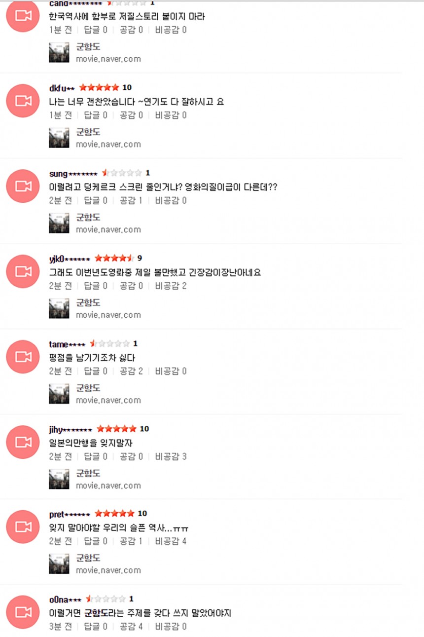 네티즌 반응 / 네이버