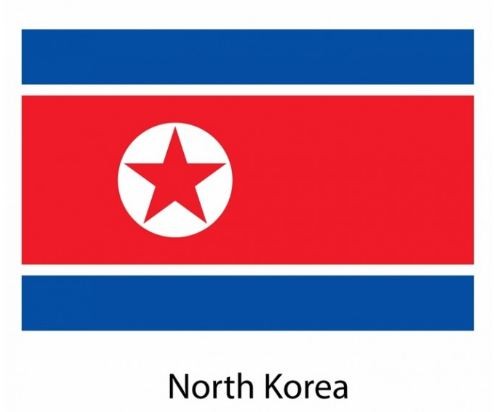 북한국기