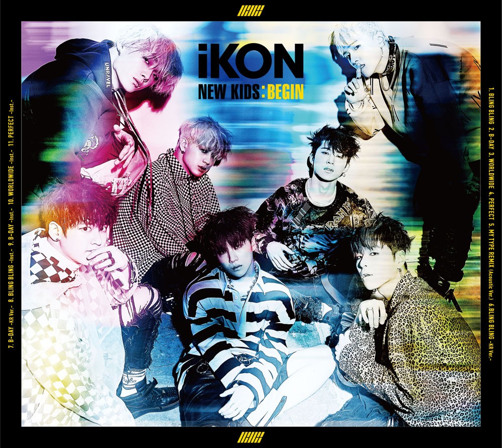 아이콘(iKON) ‘NEW KIDS : BEGIN’ 앨범 커버