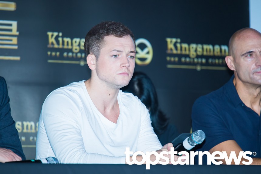 태런 에저튼(Taron Egerton) / 서울, 최시율 기자