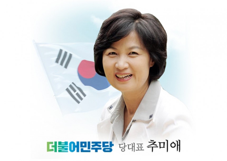 더불어민주당 추미애 대표 / 더불어민주당 홈페이지