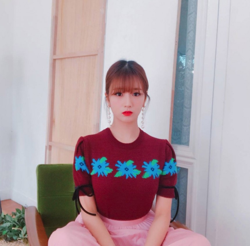 에이핑크(Apink) 윤보미 인스타그램