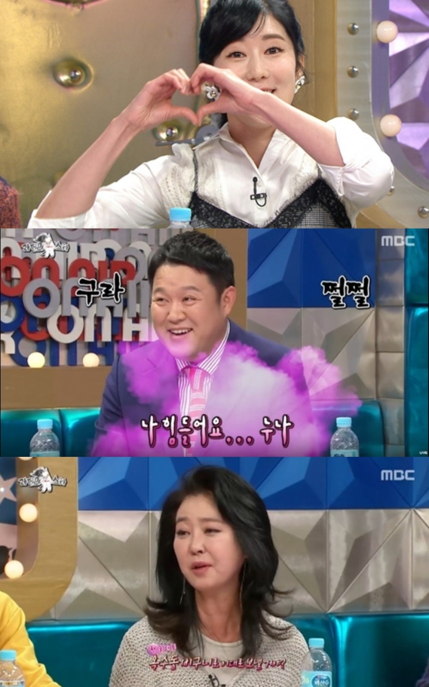 사유리 김구라 김부선/ MBC 라디오스타