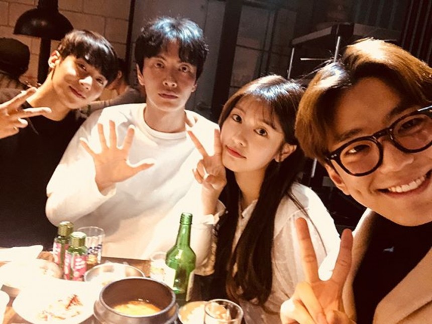 김욱-이민기-정소민-김민규 / 김민규 인스타그램