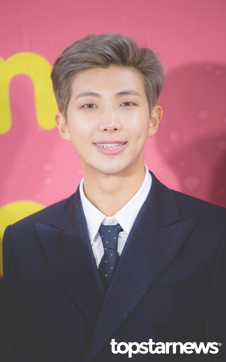 방탄소년단(BTS) RM / 서울, 최규석 기자