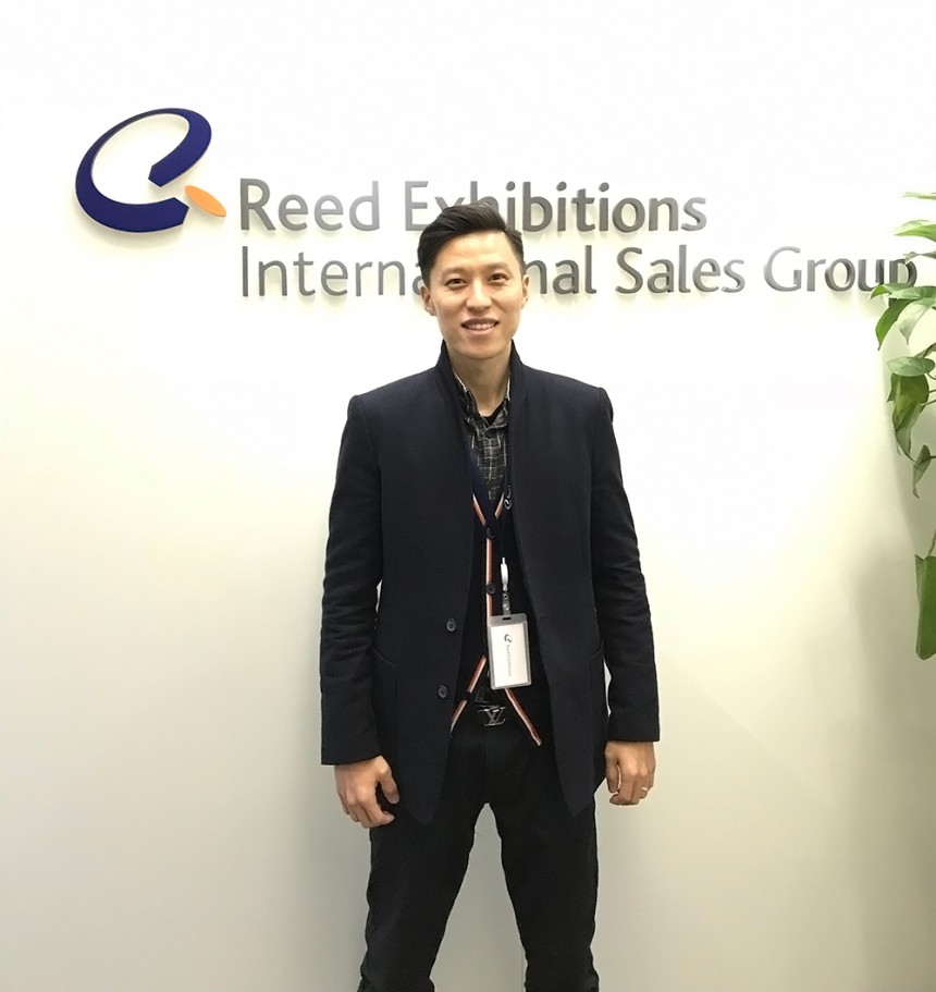 Reed Exhibitions ISG의 유일한 한국인 직원 김재윤 과장