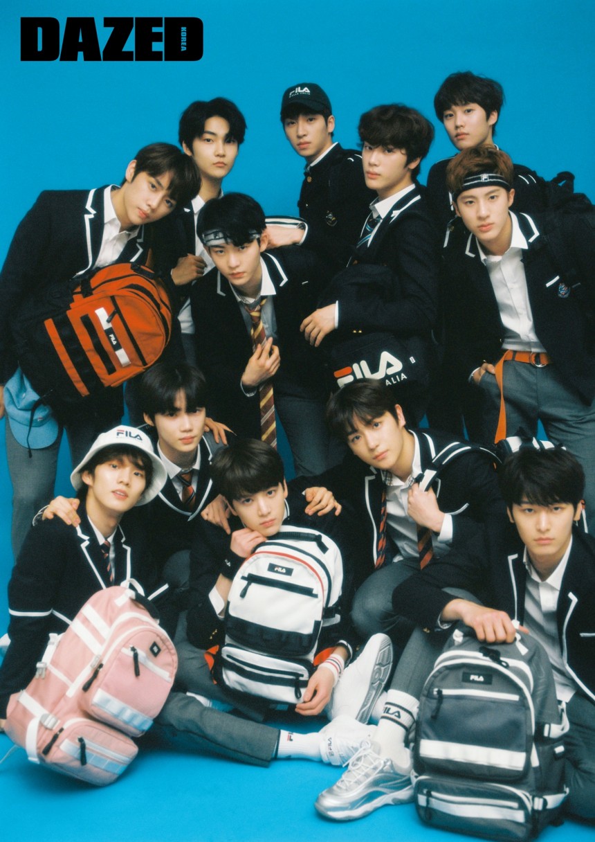 더보이즈(THE BOYZ) 신스틸러 화보 / 휠라(FILA)