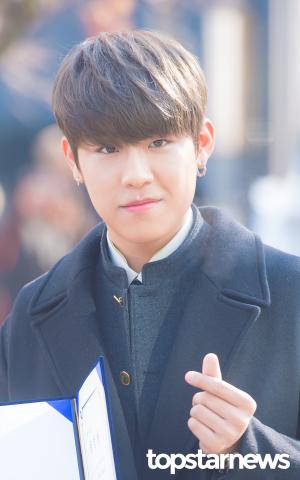 [HD포토] 워너원(Wanna One) 박우진, ‘우진은 사랑입니다’